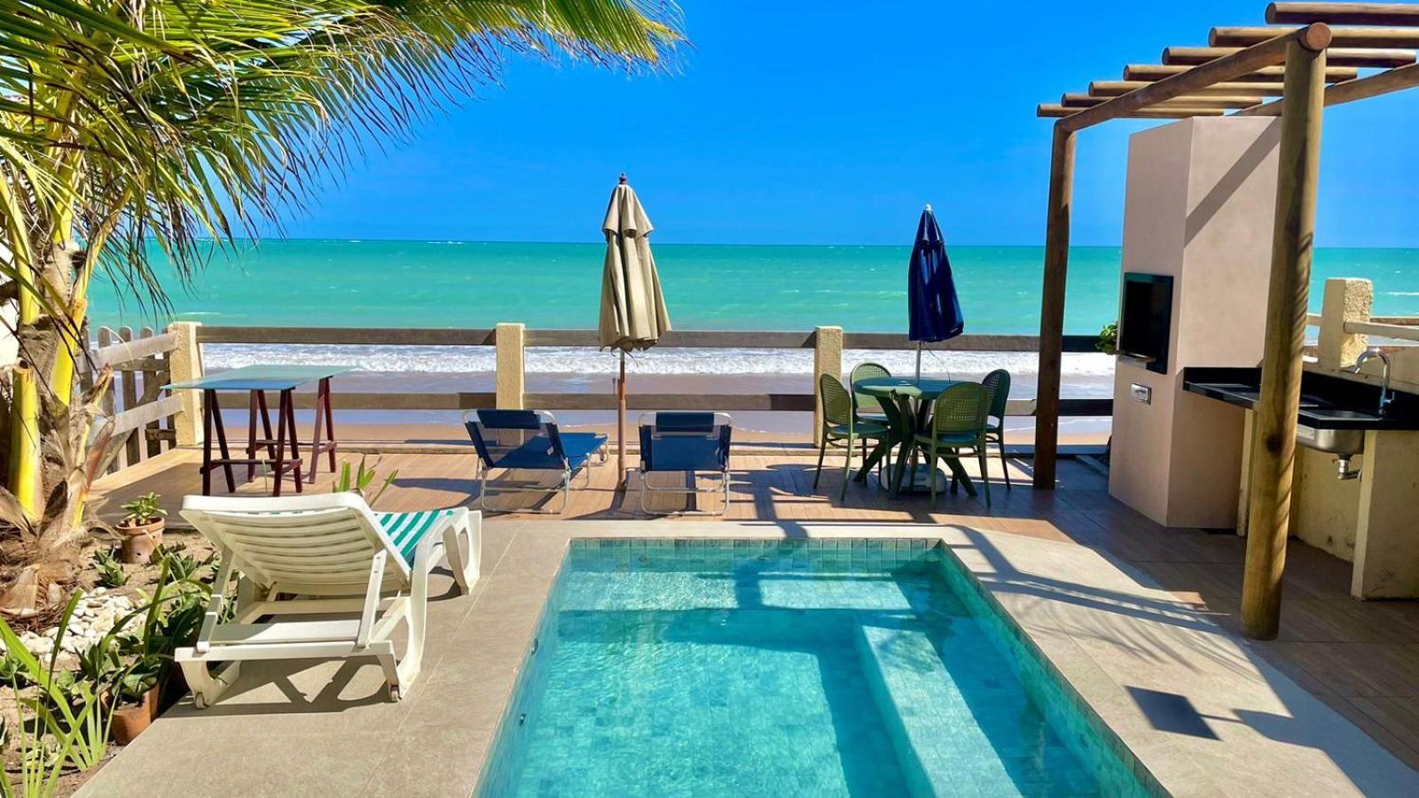 Casa Duplex Beira Mar Com Caseiro De Cortesia Em Maceio Exterior foto