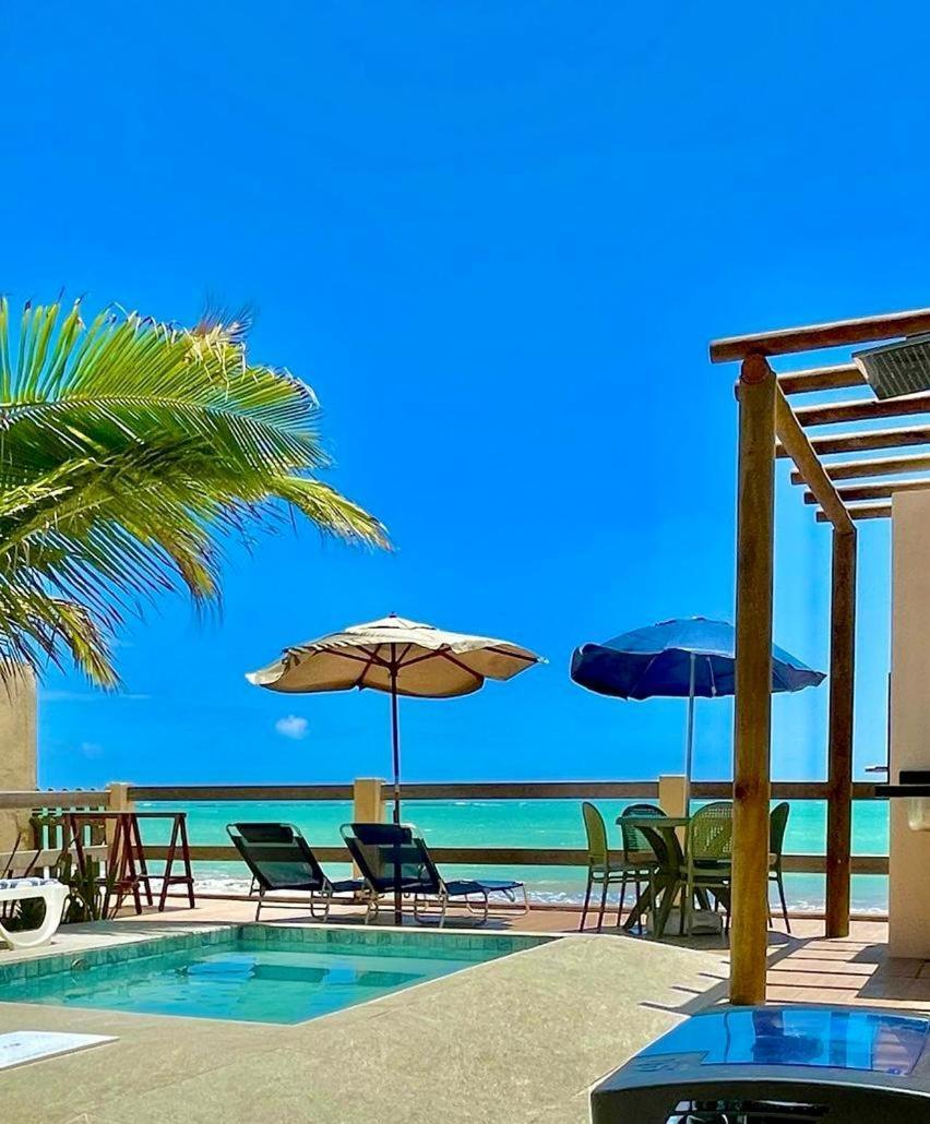 Casa Duplex Beira Mar Com Caseiro De Cortesia Em Maceio Exterior foto